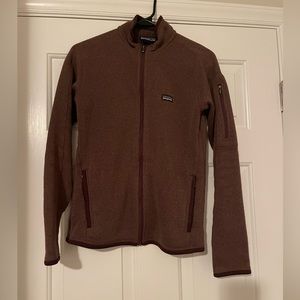 Women’s brown Patagonia jacket size small